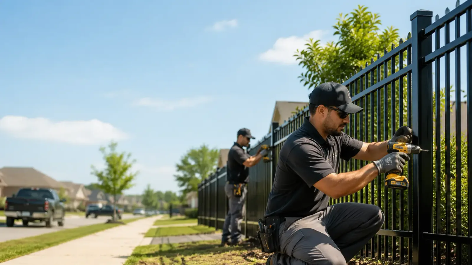 Metal Fence Installation in Hammondsville, OH